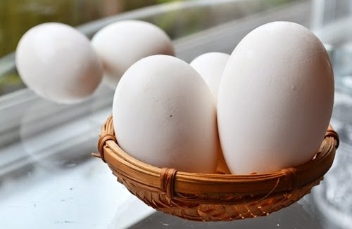 Thành phần dinh dưỡng của trứng ngỗng không bằng trứng gà