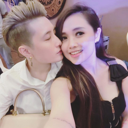 Ngọc Trang và Lin Jay