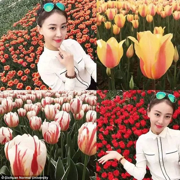 Dựa trên thành tích về chuyên môn, mức độ nổi tiếng và nhan sắc, Đại học Sư phạm Tứ Xuyên đã chọn ra những gương mặt tiêu biểu đại diện cho thế hệ giảng viên trẻ của trường. Bộ ảnh của các cô giáo được đăng trên WeChat – một mạng xã hội của Trung Quốc - nhận được phản hồi tích cực từ dân mạng.