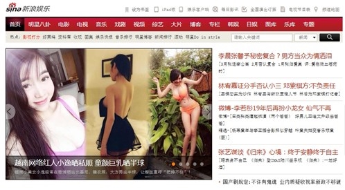 Báo Trung Quốc cũng khen ngợi vẻ đẹp của Elly Trần cùng với bộ hình sexy “không cưỡng lại nổi”. Read more at http://bestie.vn/2016/09/cung-len-bao-ngoai-nhung-khong-phai-sao-viet-nao-cung-giong-nhau#5RIMM8peGK2tmL1x.99