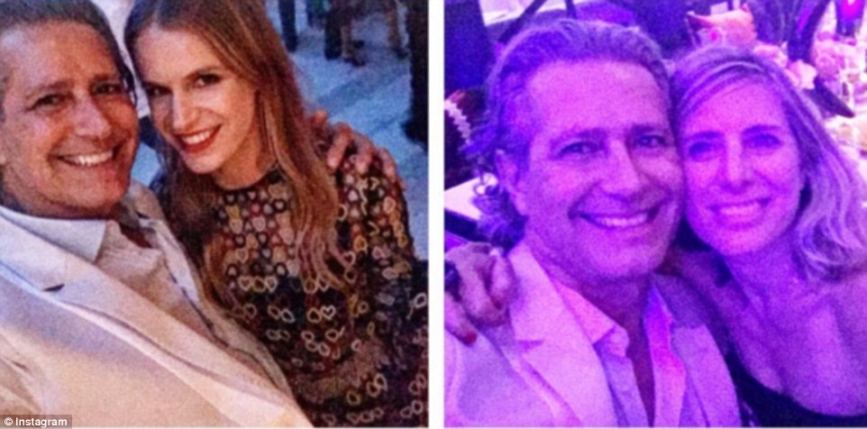 Đại sứ thương hiệu Valentino, ông Carlos Souza cùng nhà thiết kế đồ trang sức nổi tiếng Eugenie Niarchos (ảnh trái) và nhà từ thiện Jamie Tisch (ảnh phải).