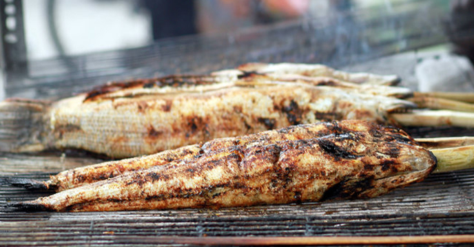 Nướng cá tại gia rất dễ bị tróc, xém hoặc cháy