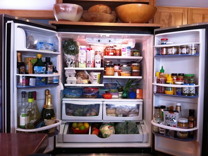 Lấp đầy tủ lạnh