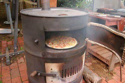 Đôi khi cũng không cần lò gốm mới nướng được bánh Pizza