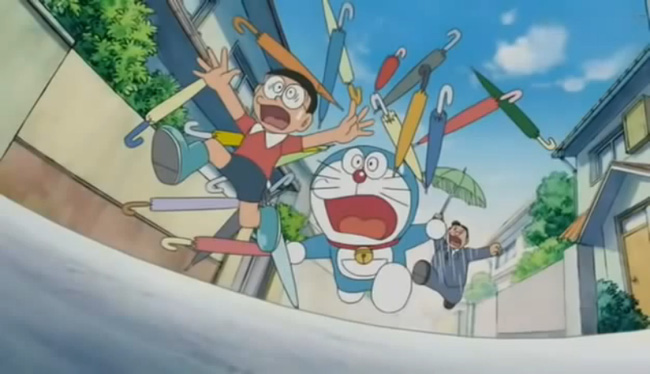 Kĩ năng thiện xạ của Nobita quả thật rất đáng ngưỡng mộ.