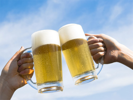 Uống bia đúng cách có lợi cho sức khỏe.
