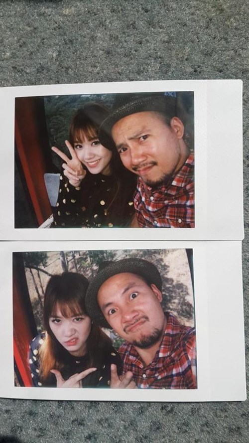 Một loạt hình ảnh tình tứ của cặp đôi đình đám 1 thời mà cư dân mạng vẫn có thể thấy trên fanpage của Hari Won.