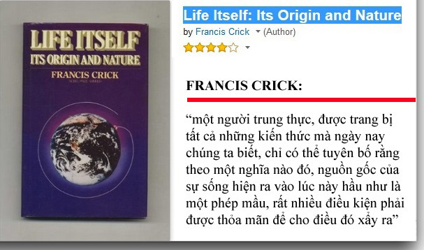 Cuốn sách của Francis Crick