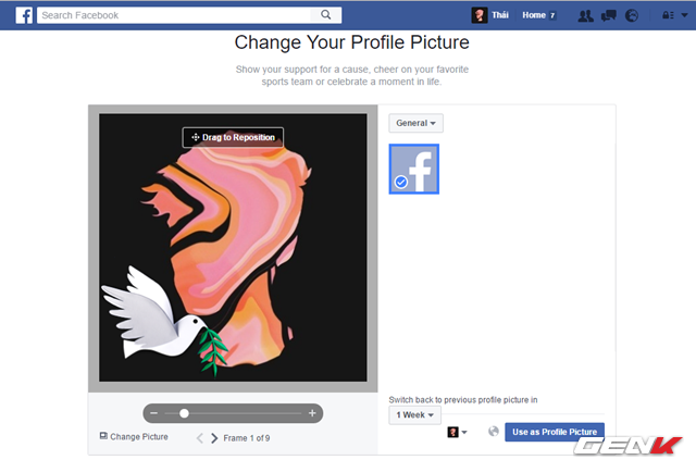 Trước tiên bạn hãy truy cập vào địa https://www.facebook.com/profilepicframes. Lúc này bạn sẽ thấy được những lựa chọn mà Facebook cung cấp để trang trí cho ảnh Profile của bạn