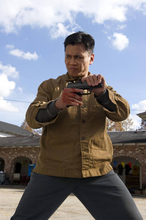 Anh chàng thủ vai chính trong Dragon Eyes, bộ phim phô diễn những kĩ năng võ thuật của các đấu sĩ MMA