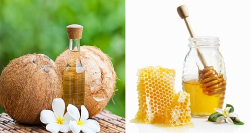Mật ong và dầu dừa