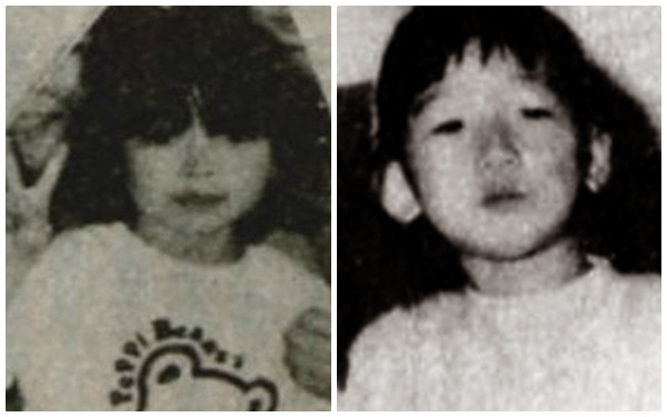 Nạn nhân Erika Namba (4 tuổi) và Ayako Nomoto (5 tuổi)