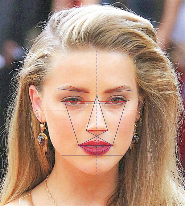  Kết quả phân tích cho thấy Amber Heard có gương mặt đẹp nhất thế giới.
