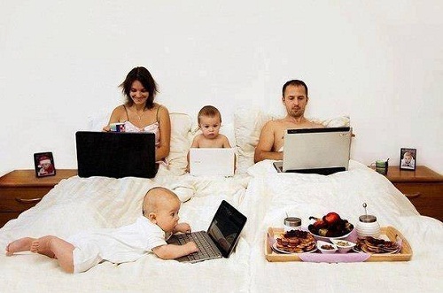 Gia đình thời công nghệ
