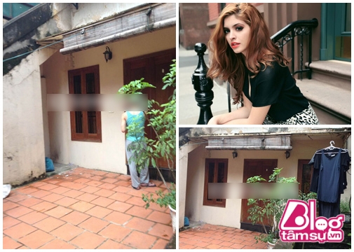 Mẫu Tây Andrea từng sống trong căn nhà thuê nhỏ và cũ kỹ trên tầng 2 của một gia đình ở phố Cổ Hà Nội. 