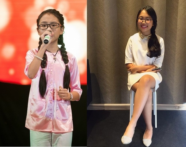 Phương Mỹ Chi đoạt ngôi Á quân The Voice Kids 2013 với ngoại hình gầy gò. Tuy nhiên chỉ sau 3 năm, ở tuổi 13, “cô bé dân ca” đã lột xác thành một thiếu nữ phổng phao, trưởng thành