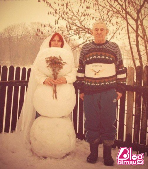 Muốn làm cô dâu tuyết ư?