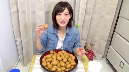 Yuka có thể ăn hết 100 quả trứng gà mà không hề ngần ngại. 