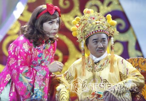  Quốc Khánh được khán giả nhớ đến khi vào vai Ngọc Hoàng trong "Táo quân"