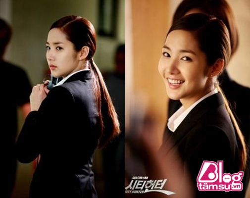 Vẻ đẹp của Park Min Young trong “City Hunter” khiến nhiều người ngưỡng mộ