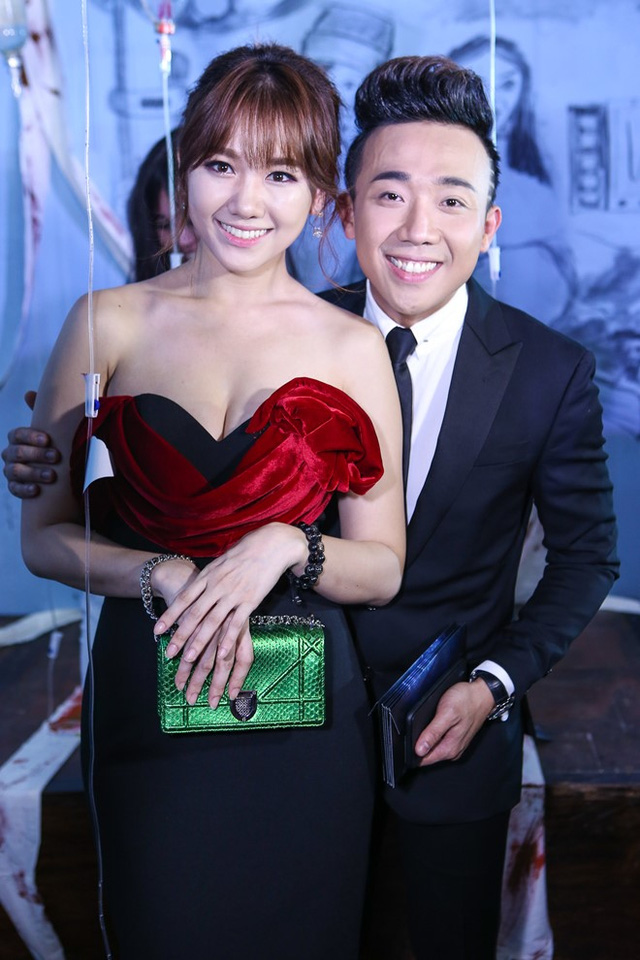 Trấn Thành - Hari Won: Cặp đôi hot nhất showbiz Việt hiện nay.