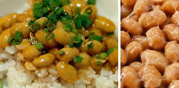 Nattō là một món ăn truyền thống của Nhật Bản làm từ hạt đậu tương lên men. Nó có màu nâu, mùi khó ngửi, vị bùi, có nhiều chất dịch rất nhớt và dính. Cùng với nước tương miso, nattō là một trong những nguồn protein quan trọng ở Nhật Bản thời phong kiến khi mà người ta không ăn thịt các loài thú và chim