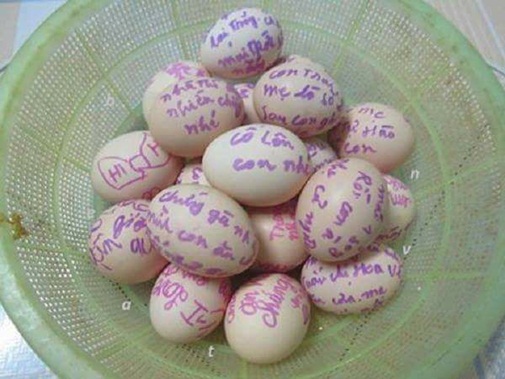 Trứng gà của mẹ…