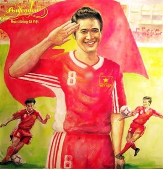 Anh đã trở thành huyền thoại của bóng đá Việt Nam.